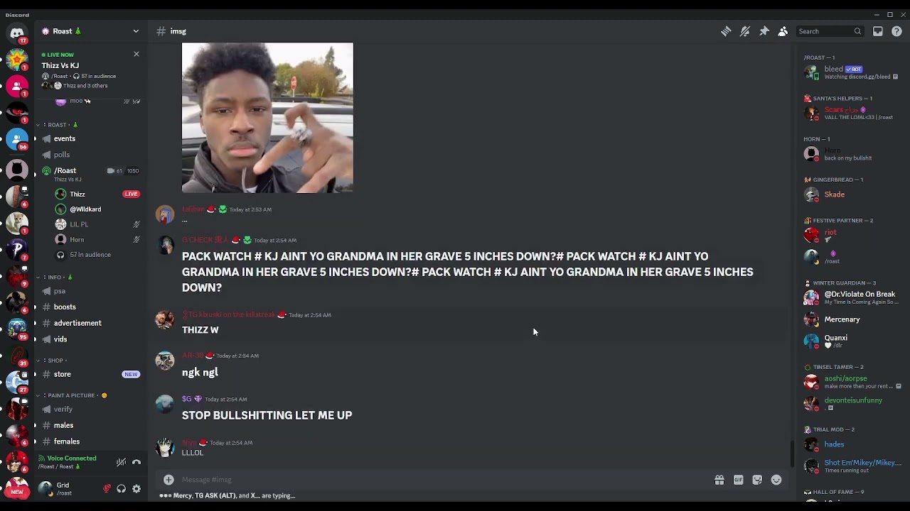 THIZZ V KJ *MAD BEEF* (ULTIMATE DISCORD PACKING