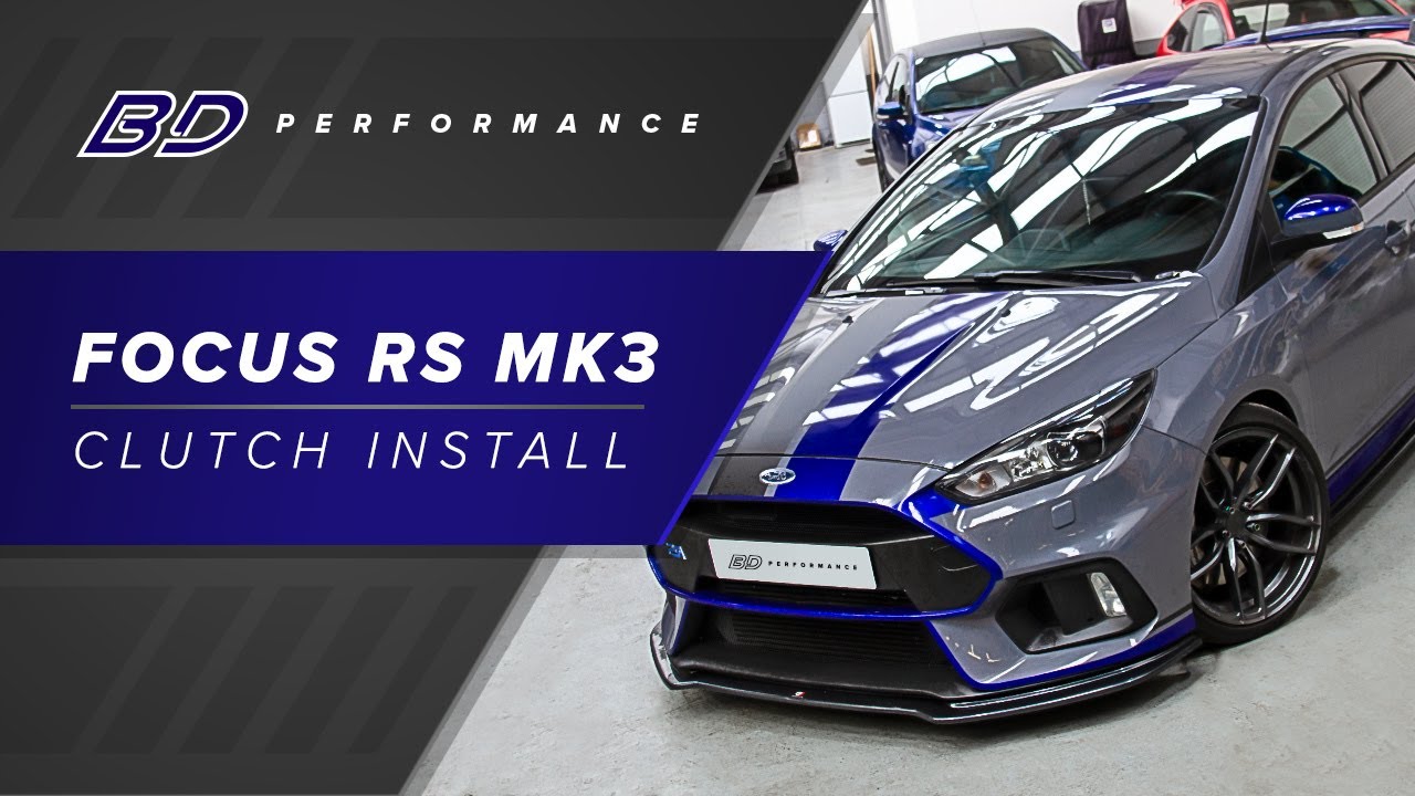Focus RS MK3 RTS Clutch Installation