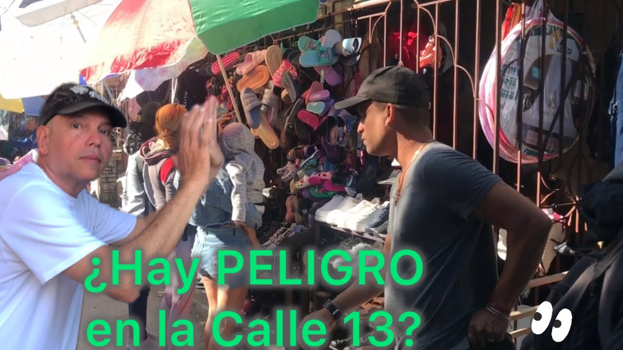 Una zona comercial cubana nacida del trabajo informal