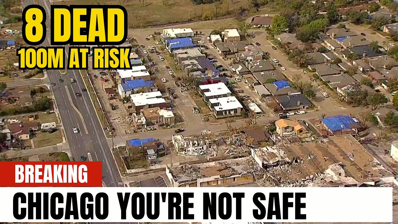 BREAKING: Dallas & Detroit Level 3 TORNADO Risk! 8 DEAD as Extreme Outbreak SHOCKS 7 States