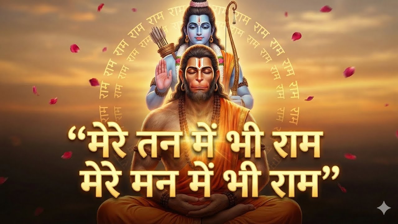 मेरे तन में भी राम मेरे मन में भी राम /jai shree ram new ram jap our ram bhajan
