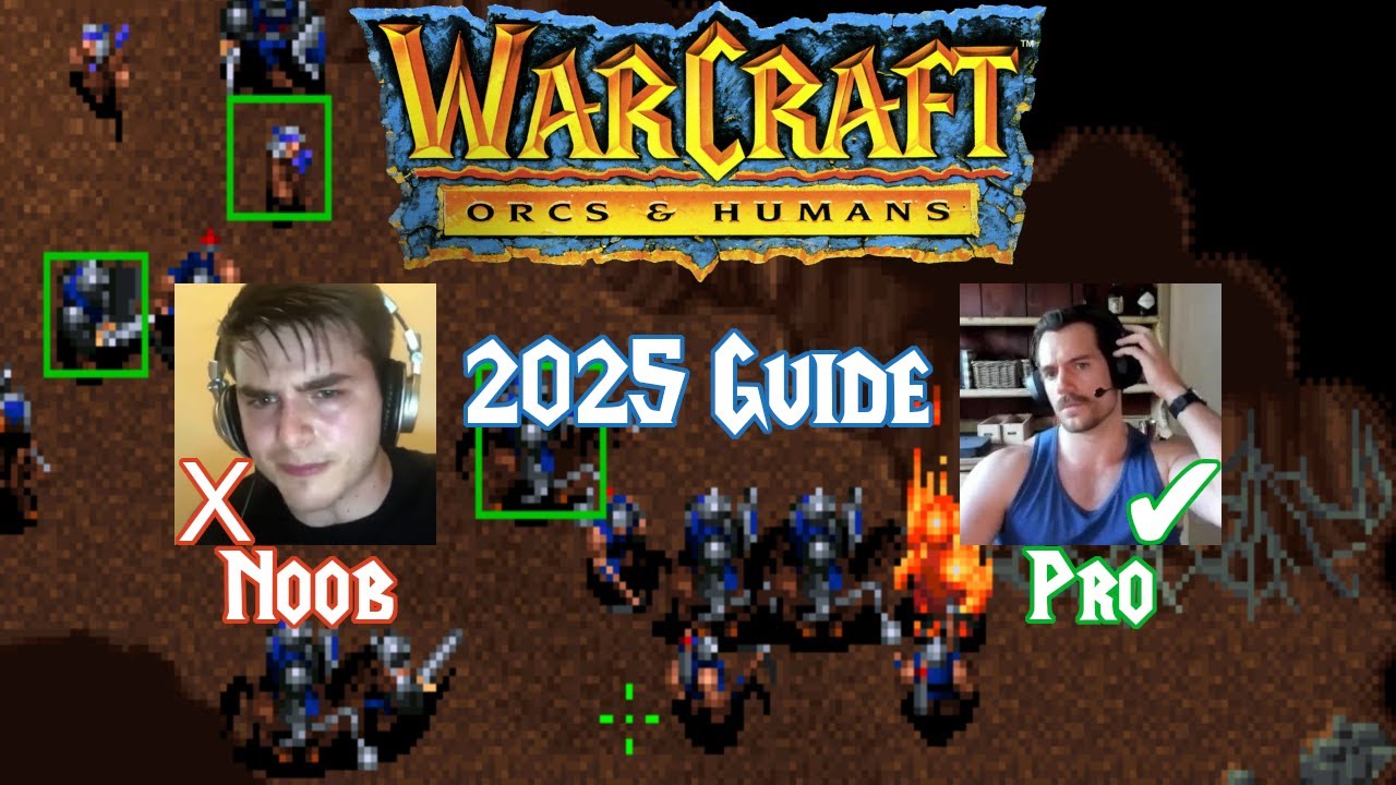 Как играть в Classic Warcraft: Orcs & Humans как профессионал в 2025 году