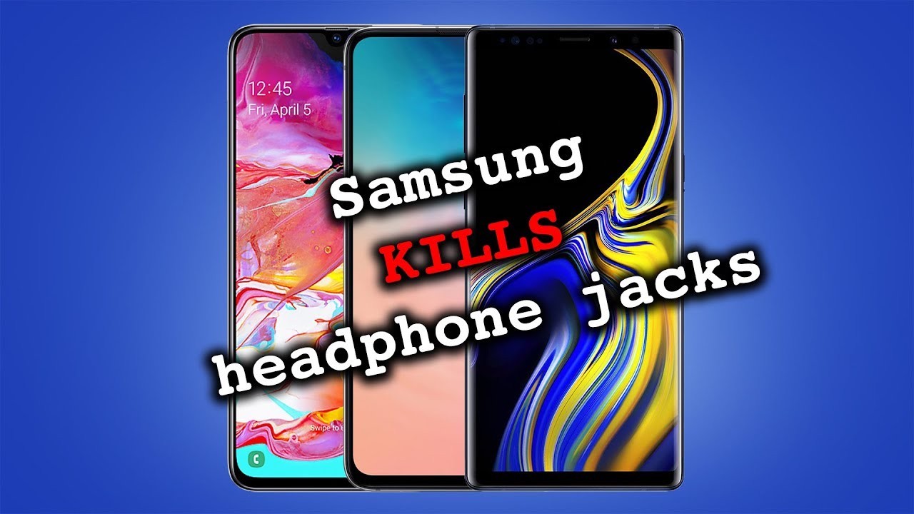 Samsung removing headphone jacks?!