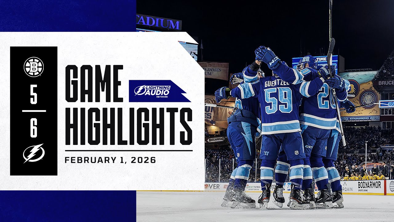 Bruins vs. Lightning: Stadium Series | Lightning Radio Highlights | February 1, 2026