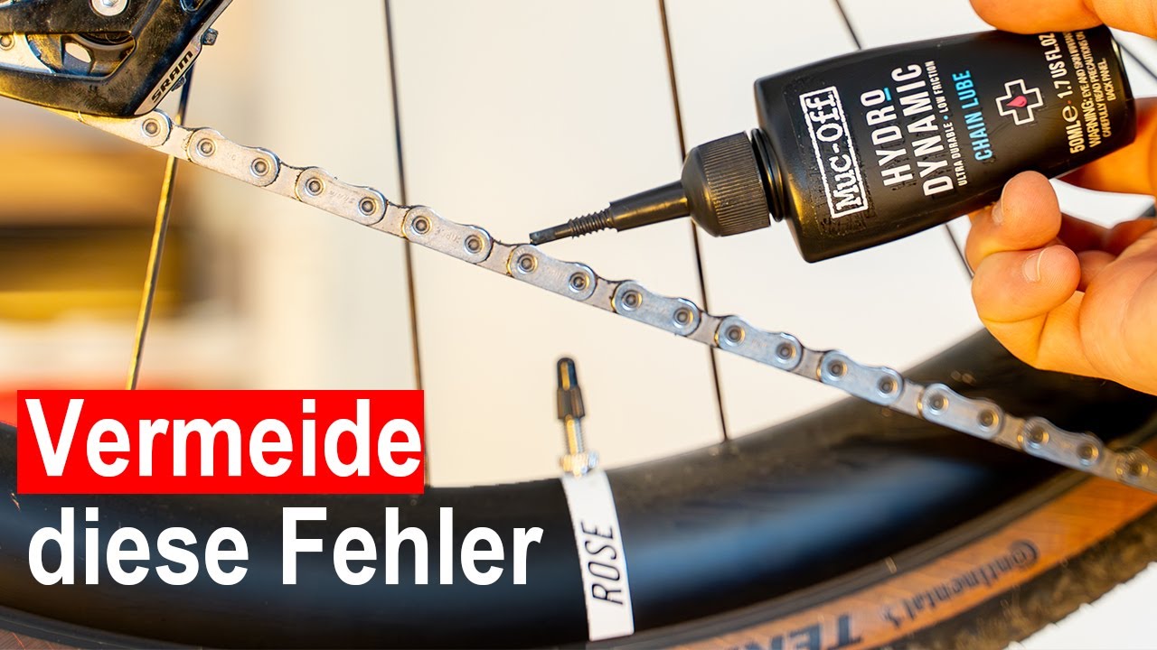 Fahrradkette richtig &ouml;len &ndash; 4 Schritten zur Bike-Pflege