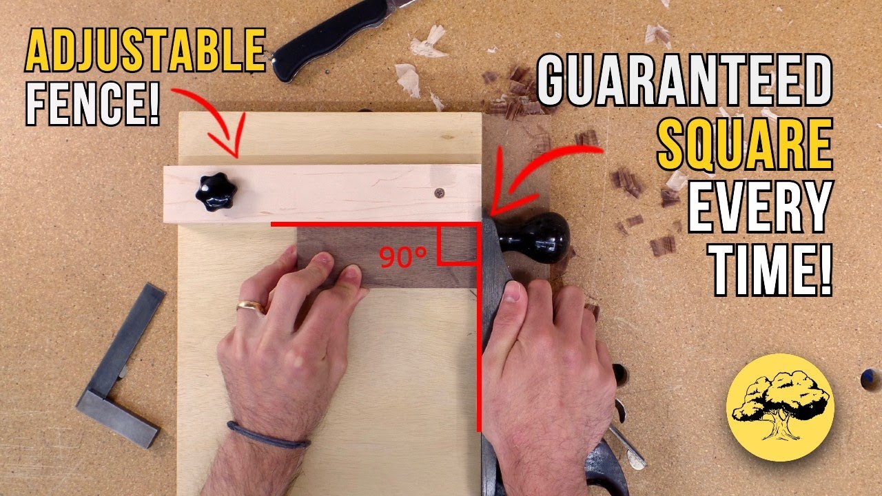 How to make an adjustable shooting board.