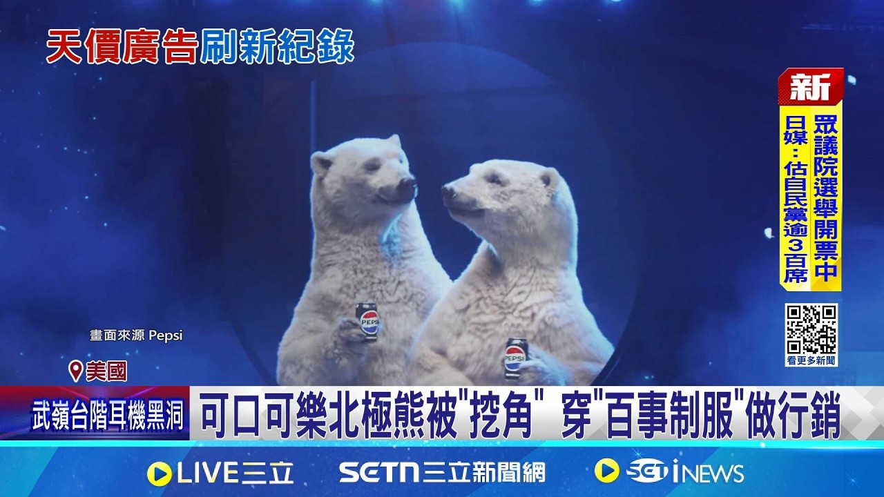 可口可樂北極熊被