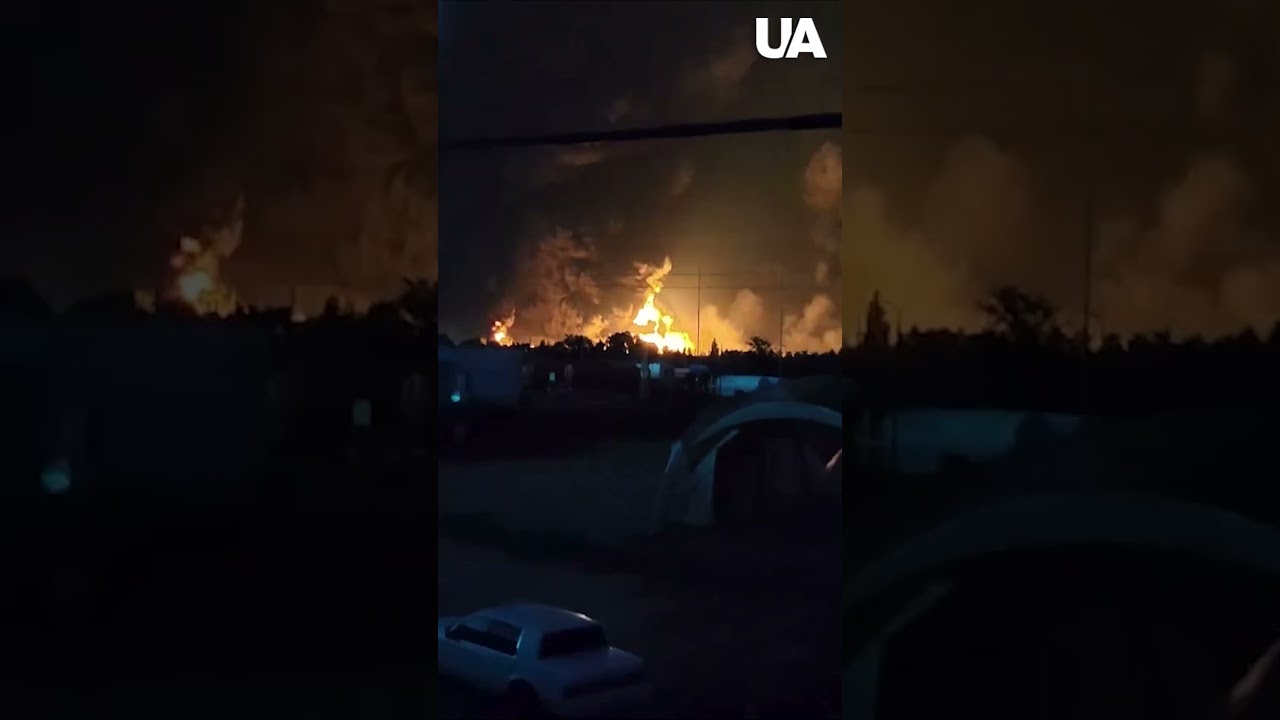 Ukraine struck two Russian oil refineries on Constitution Day &ndash; Zelenskyy #shorts