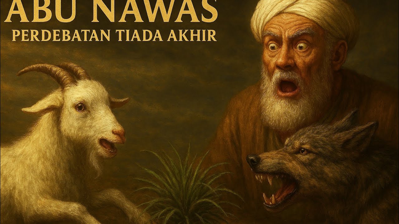 PERDEBATAN KAMBING RUMPUT & SERIGALA YANG BIKIN ABU NAWAS BINGUNG