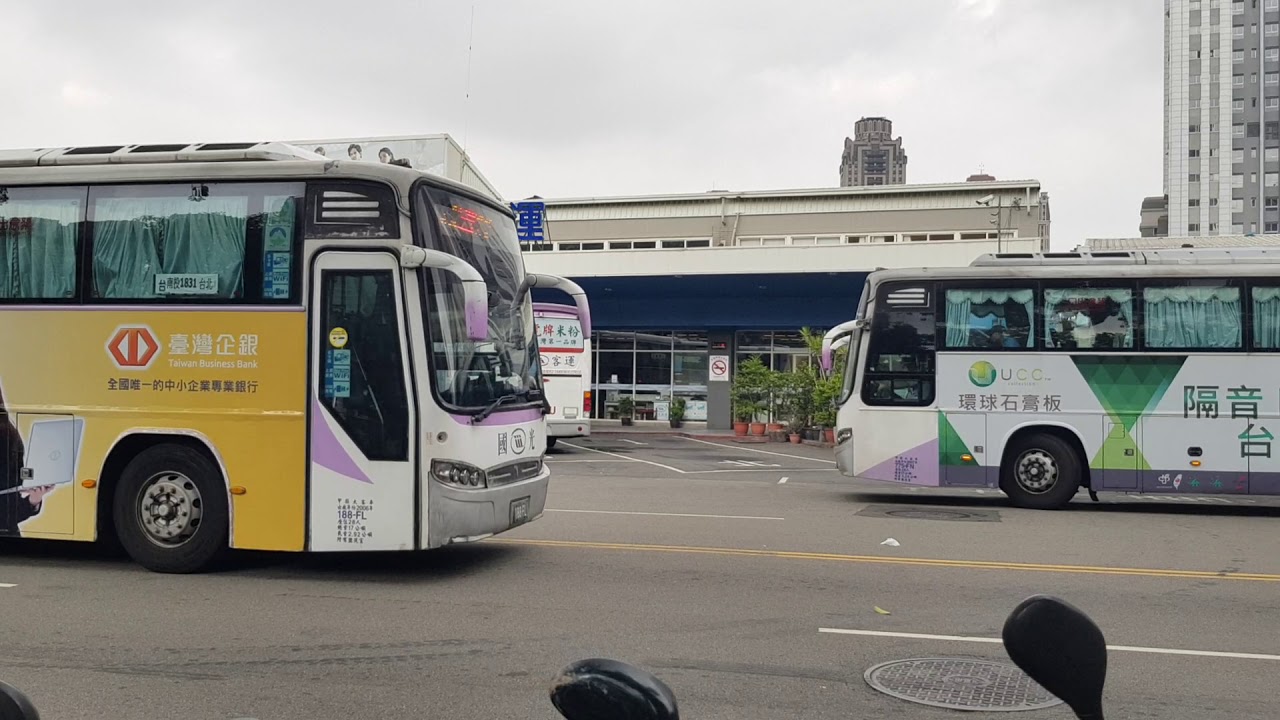 早晨繁忙的朝馬轉運站發車紀錄