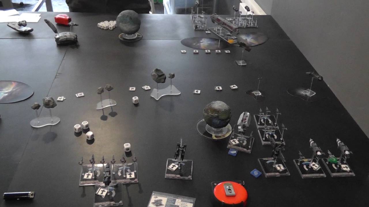 Halo Fleet Battles - UNSC vs UNSC Battle Report