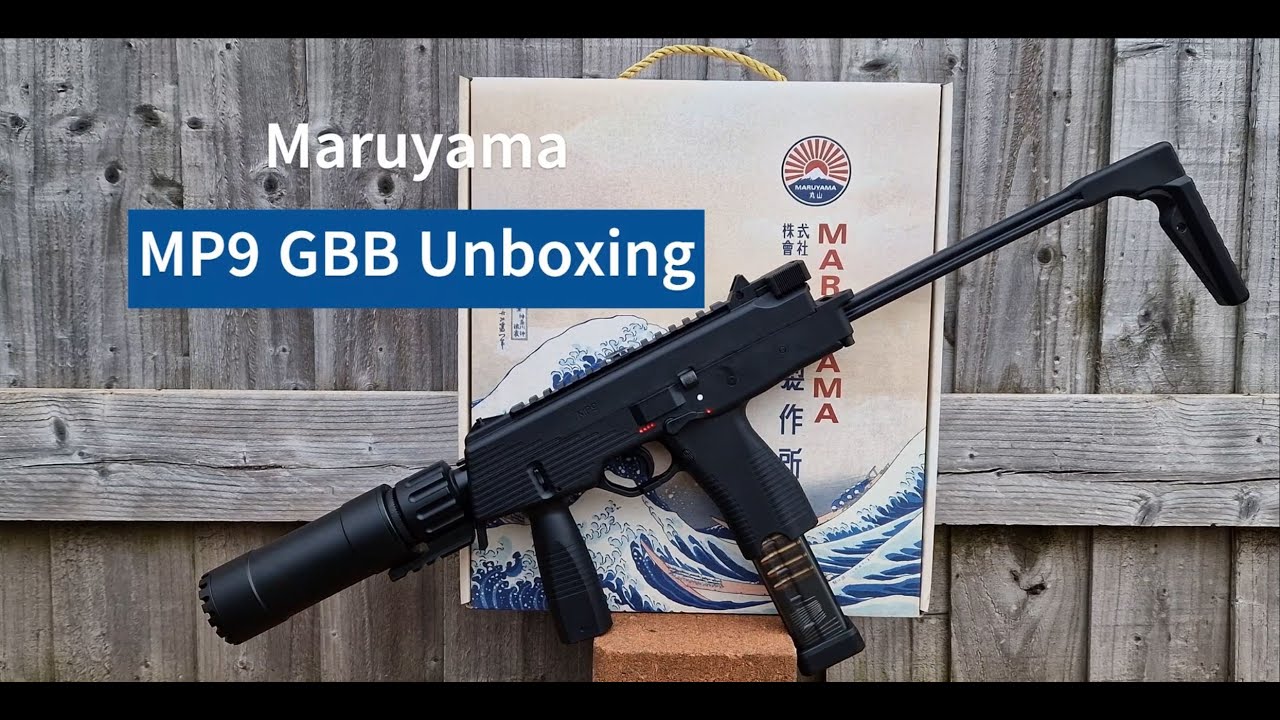 Распаковка Maruyama MP9 GBB