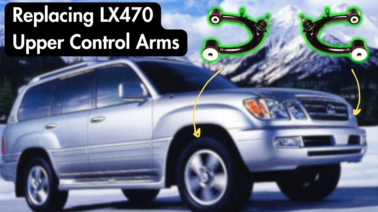 Замена верхних рычагов подвески на Toyota Land Cruiser LX470 (100-я серия)