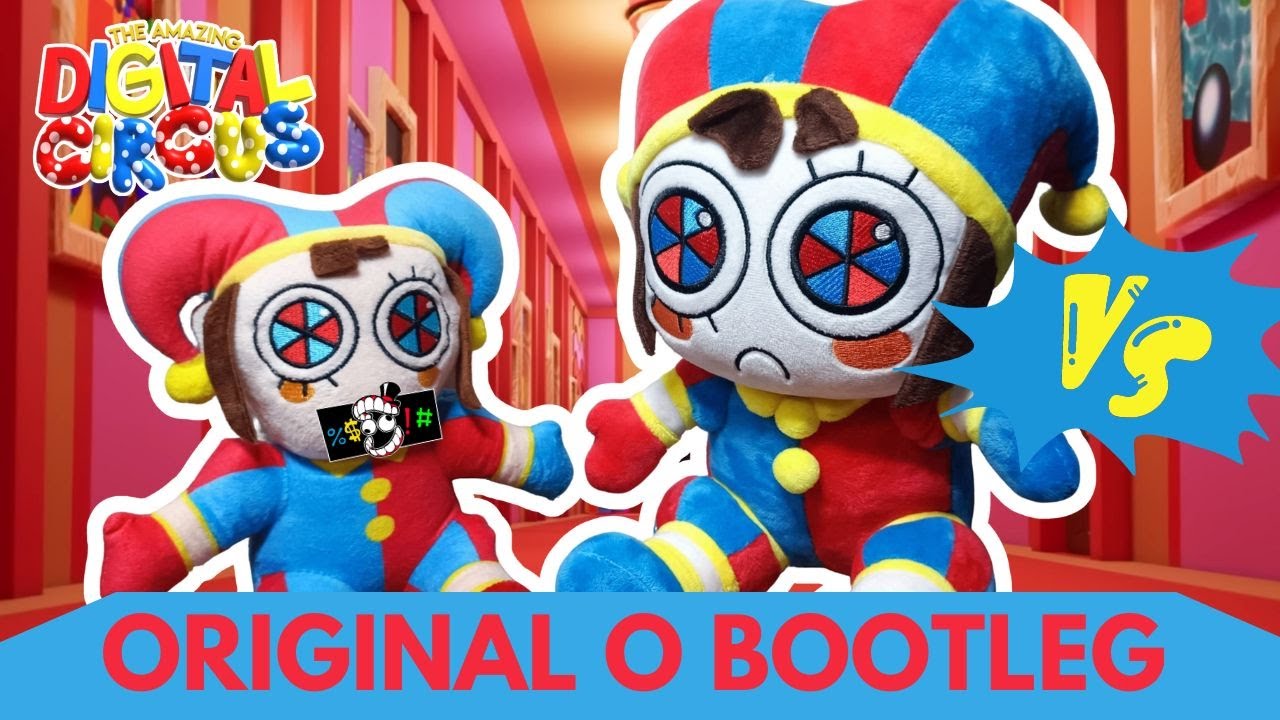 Cuál es el mejor Peluche de POMNI /Review 📦 y VS Quien ganara? Original o Bootleg
