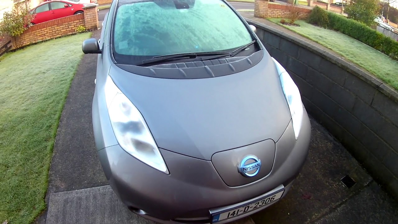 Nissan Leaf poradnik cz 1 Carwings