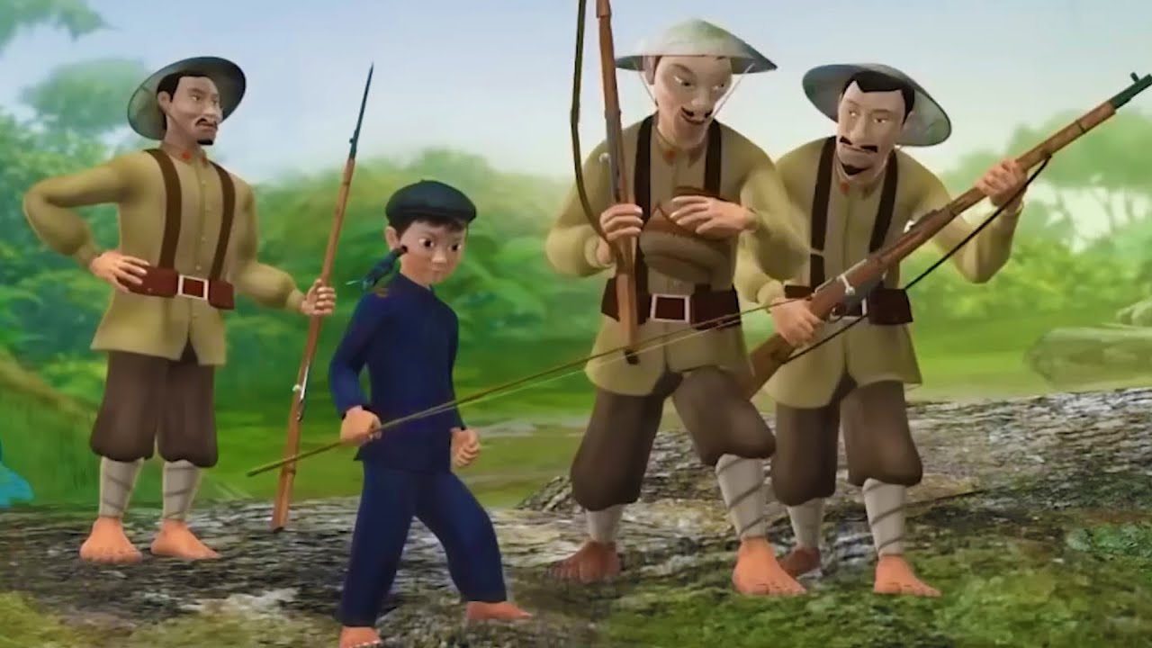 KIM ĐỒNG - CHIẾC XE THỒ ĐIỆN BIÊN - EM BÉ HIỀN LƯƠNG | Phim Hoạt Hình Lịch Sử Việt Nam