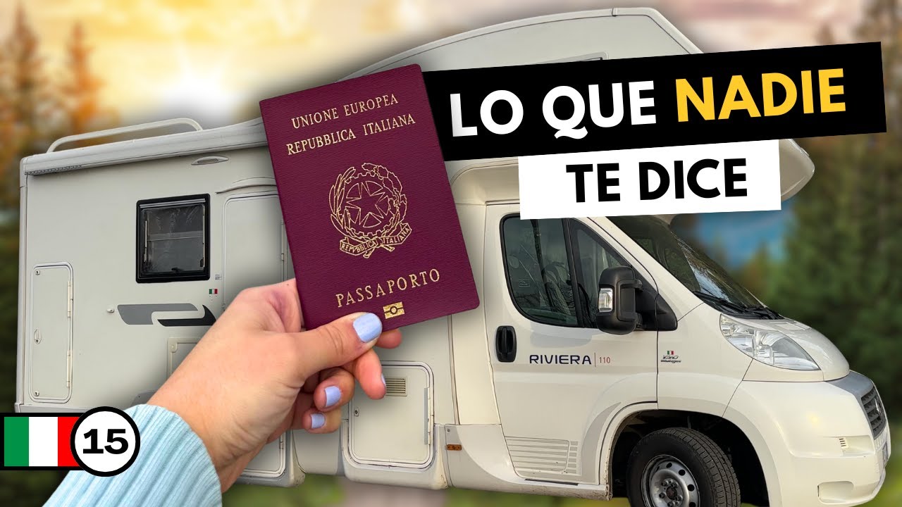 Todo lo que TENES QUE SABER para COMPRAR UN CAMPER EN ITALIA siendo residente en el AIRE