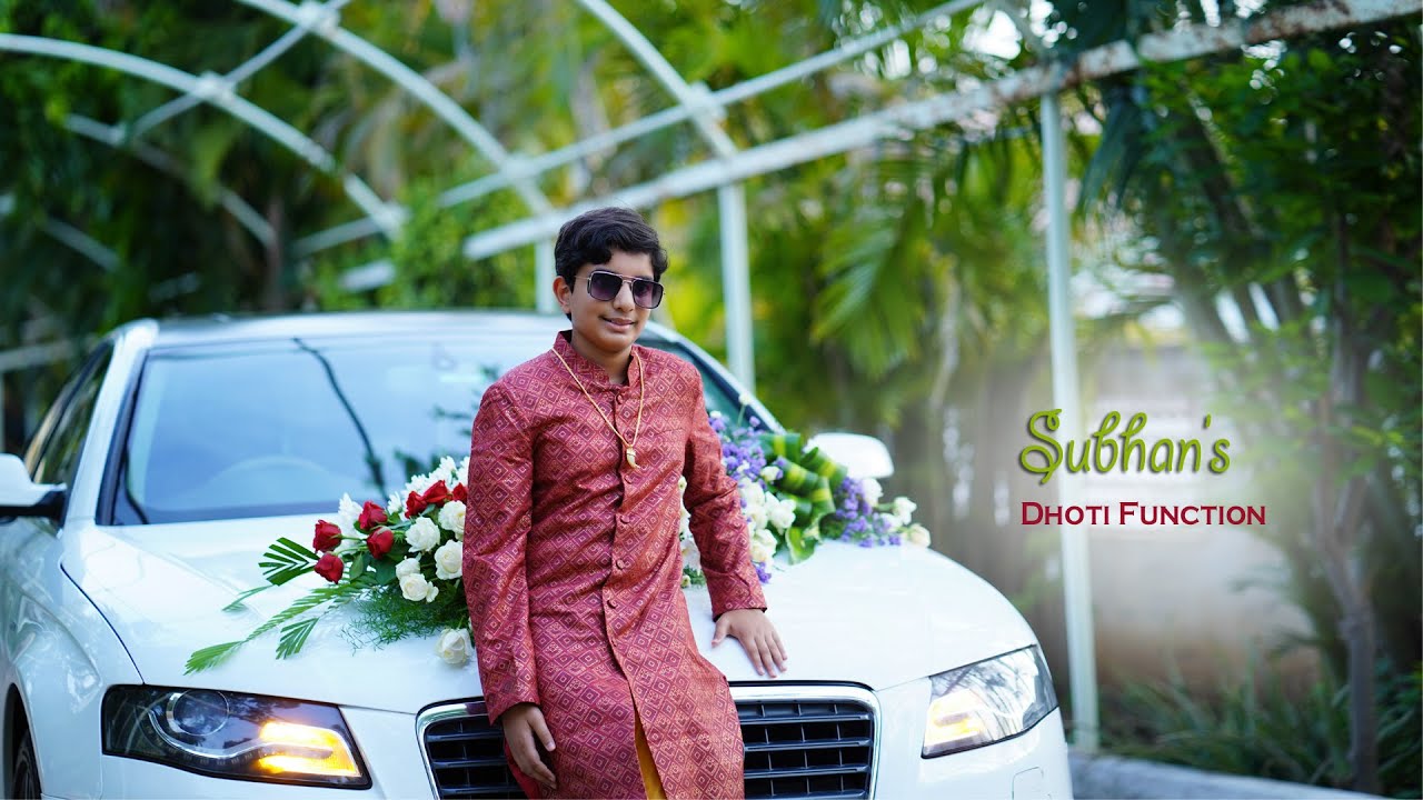 Cinematic Teaser Dhoti Ceremony of Subhan | Promo | aahwanam  Conven |Best photography in Vijayawada