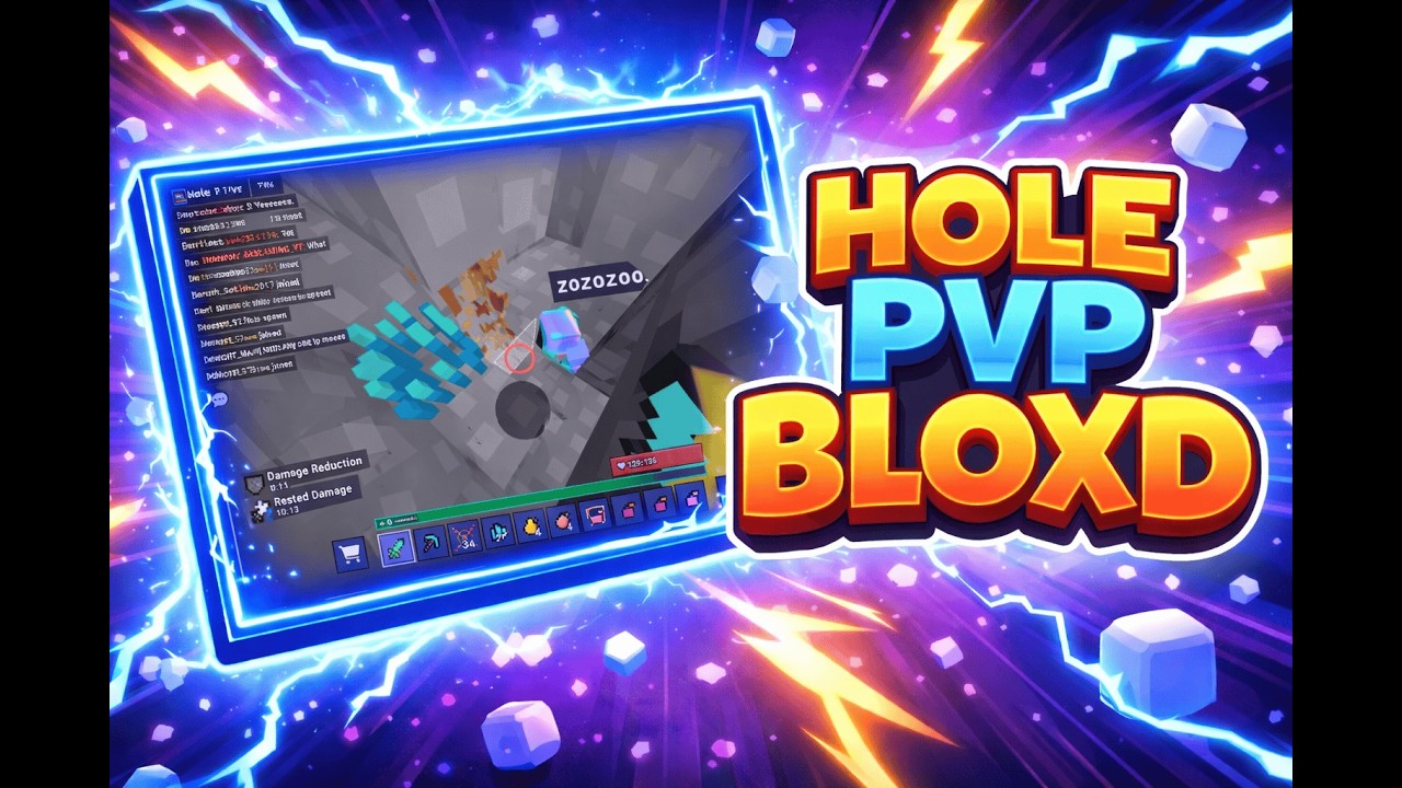 Bloxd Survival Lobby 1 Hole PvP [Mobile Gameplay]