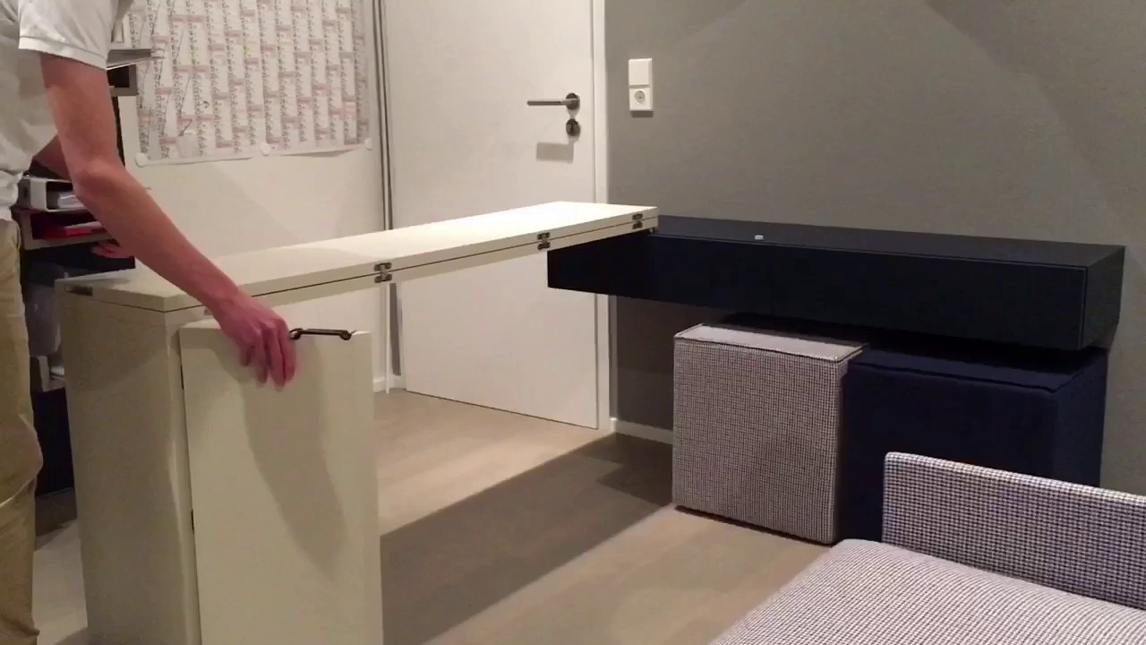 CLEI Giro ausziehbarer Tisch als Sideboard