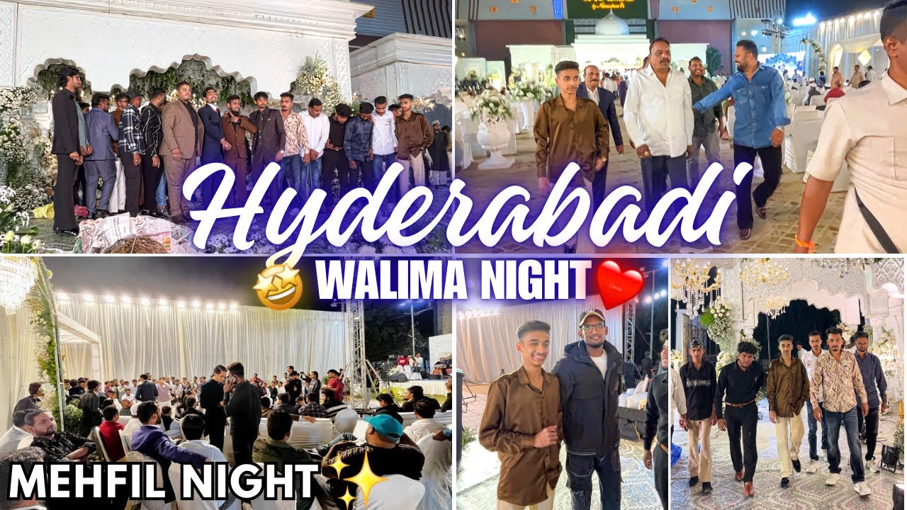 Hyderabadi Grand Walima 🔥| VIP’s & Politics Invite Hyderabadi Biryani (Vip Reception In Hyderabad)