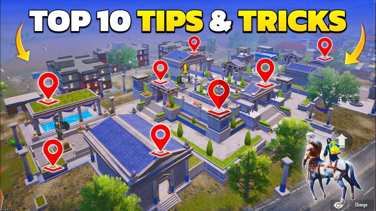 🔥Top 10 Secret Tips and Tricks in BGMI 4.4 Update | BGMI Heros Crown Tips And Tricks