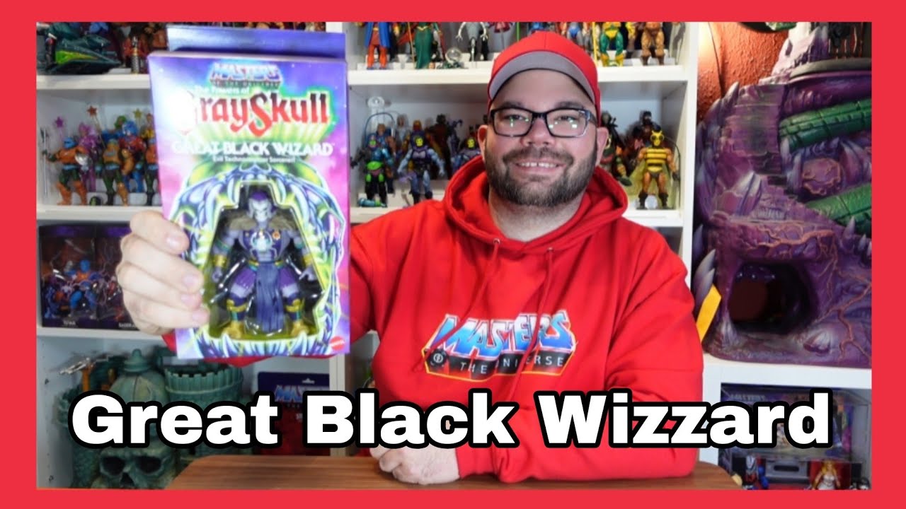 The Powers of Grayskull Great Black Wizzard Unboxing / Masters of the Universe