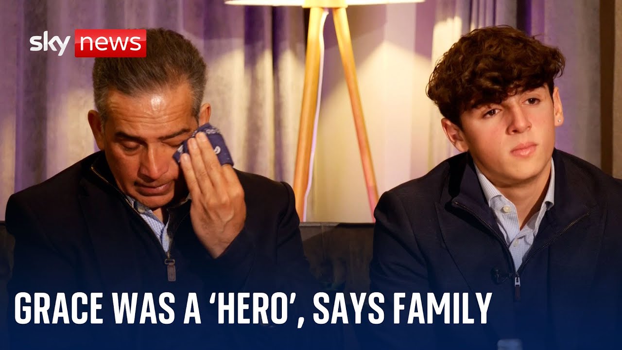 Nottingham attack: Grace was a 'hero', says her grieving brother