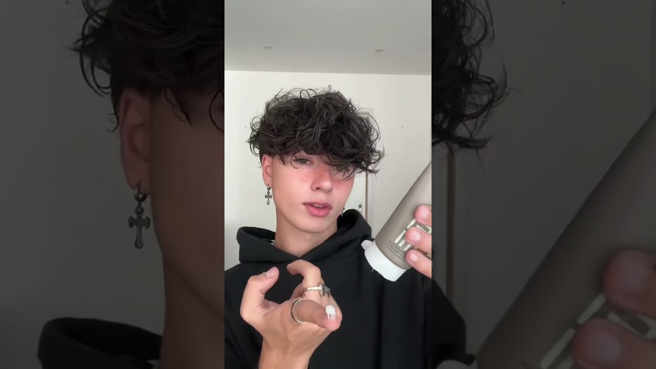 wavy hair tutorial💇&zwj;♂️