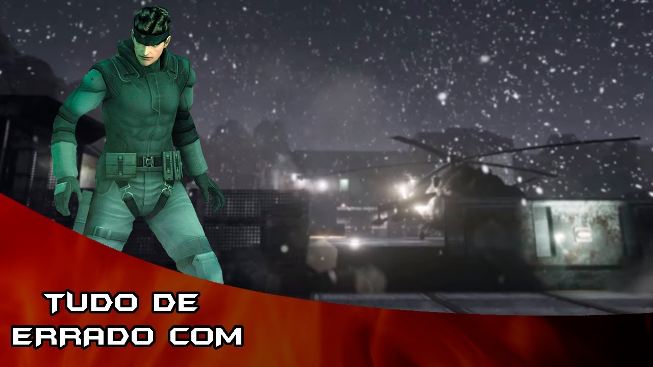 Tudo De Errado Com Metal Gear Solid - The Twin Snakes Em 43 Minutos