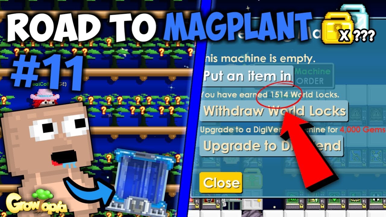 HARVEST 4K CRIME CARD TREES + SELLING FARMABLES ( Road to Magplant #11 ) | Growtopia