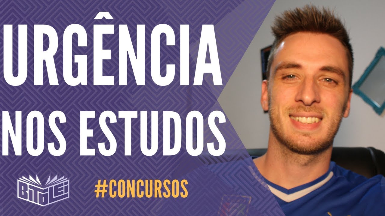 A lei de Parkinson e Concursos Públicos - Como colocar URGÊNCIA nos estudos
