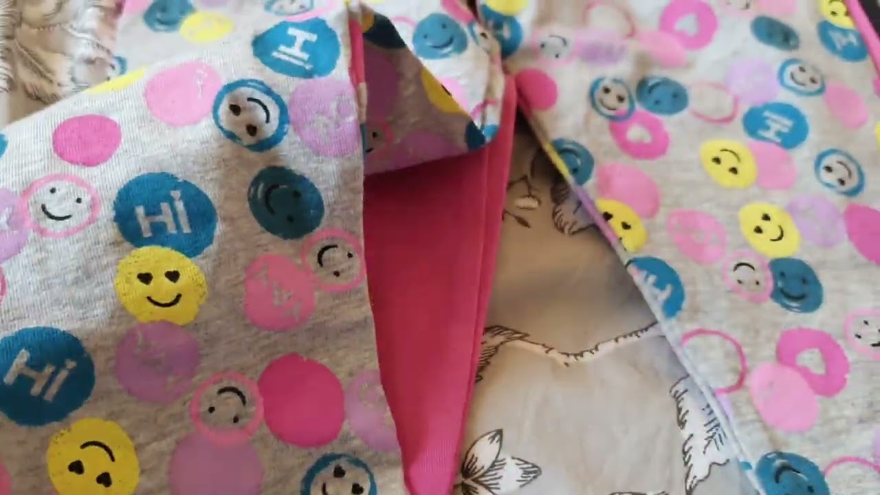 Покупки детской одежды для девочки в mothercare