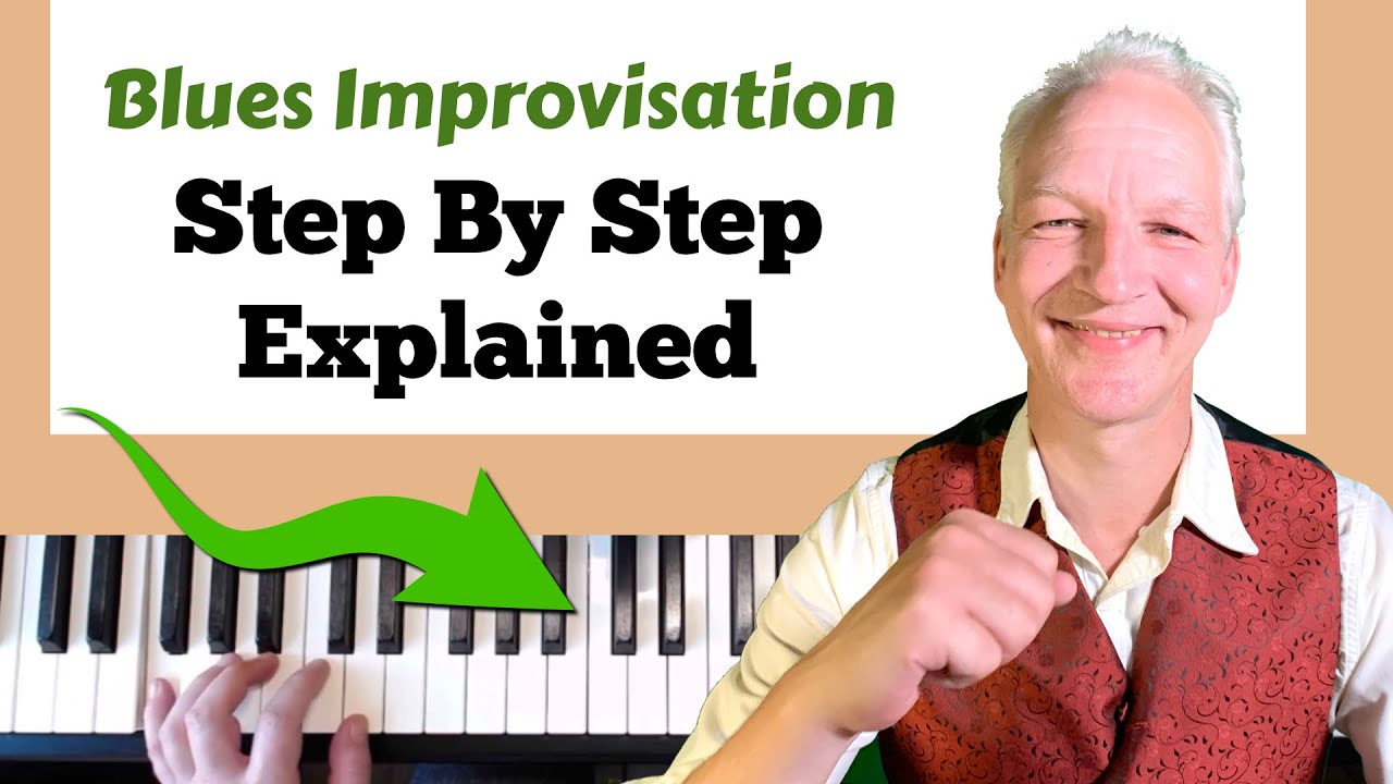 Slow Blues Piano Improvisation Lesson