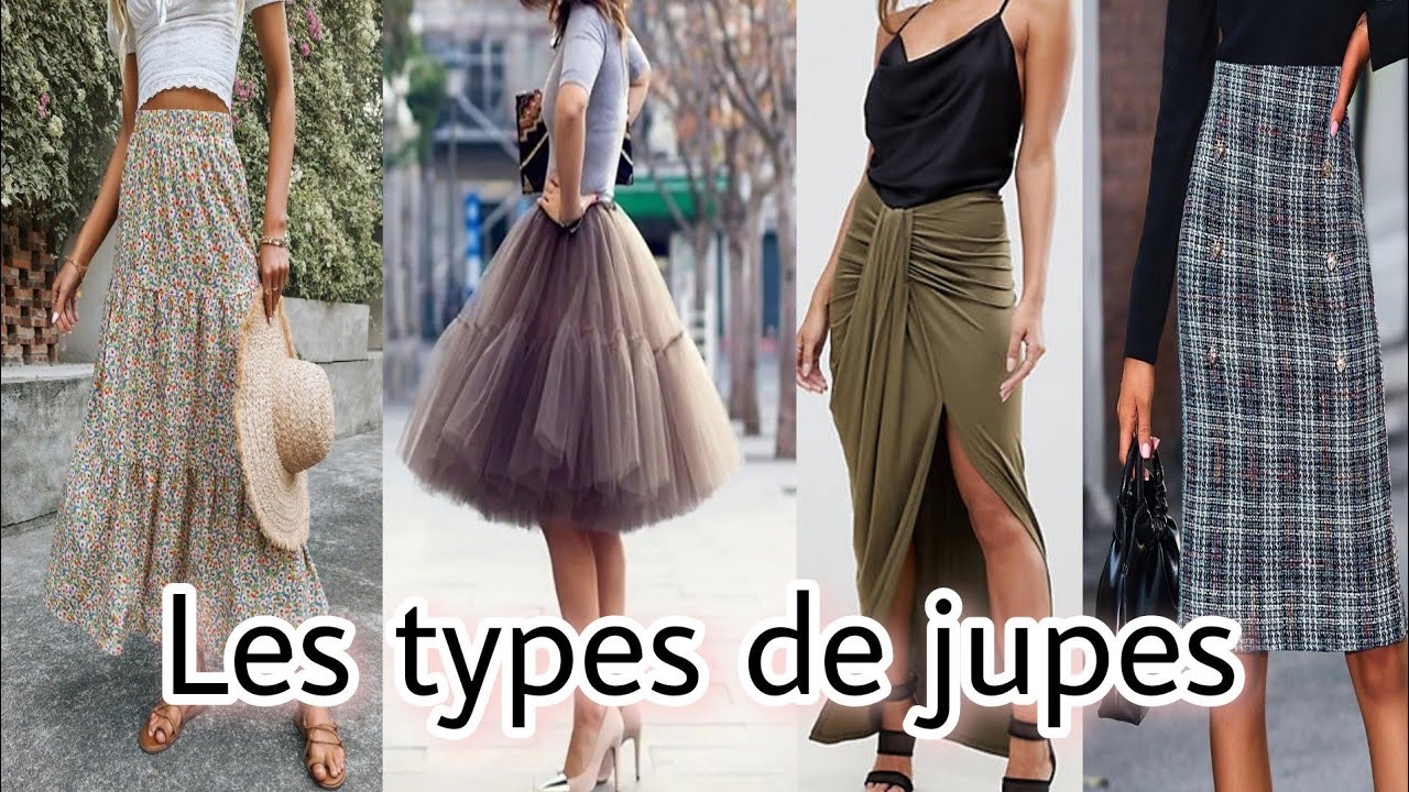 les types de jupes