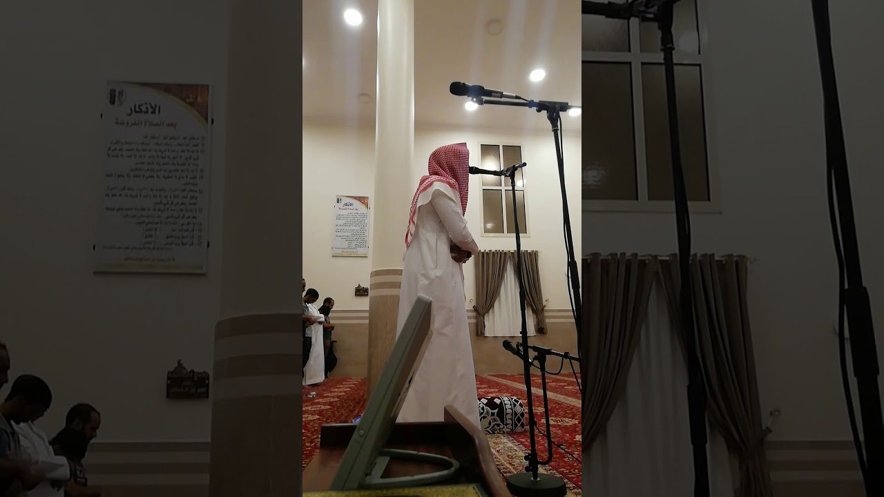 تلاوة مرئية من صلاة العشاء - محمد مباركي