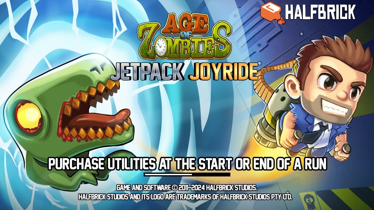 Jetpack Joyride: NEW Age of Zombies Event!