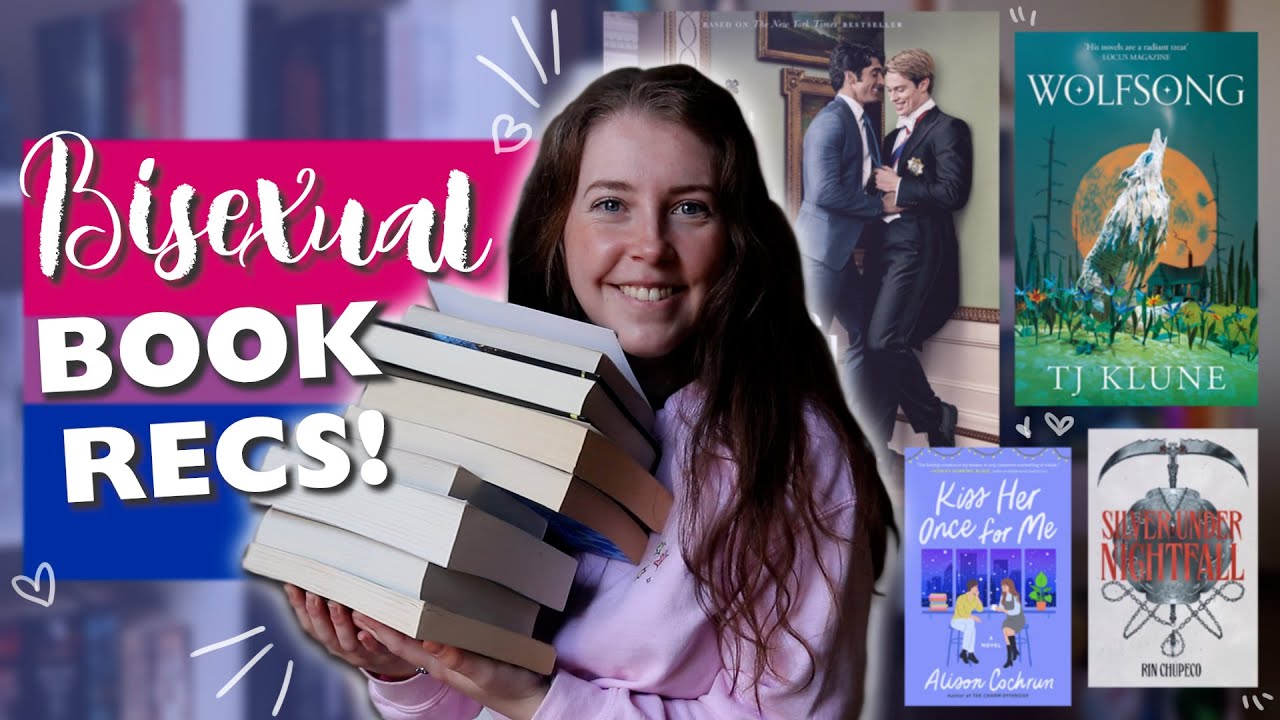 Книжные рекомендации с бисексуальными героями 💕