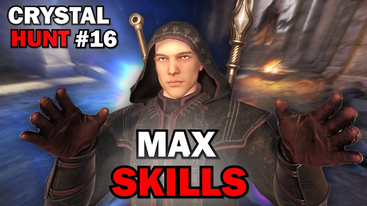 All Skills Unlocked ! GOD TIER Reached ! Blade & Sorcery 1.0 CRYSTAL Hunt Journey