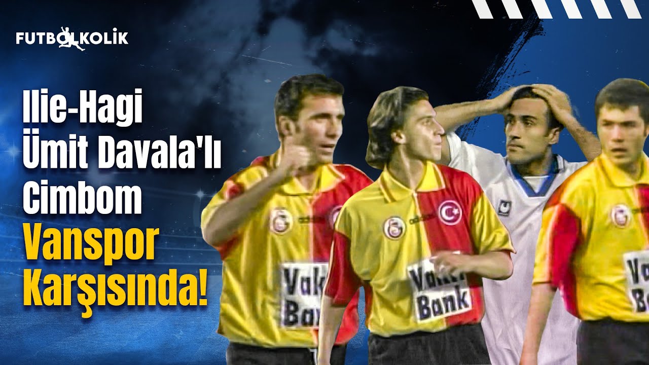 Galatasaray-Vanspor 1997-98 Sezonu | Ilie-Hagi-Ümit Davala'lı Cimbom Vanspor Karşısında!