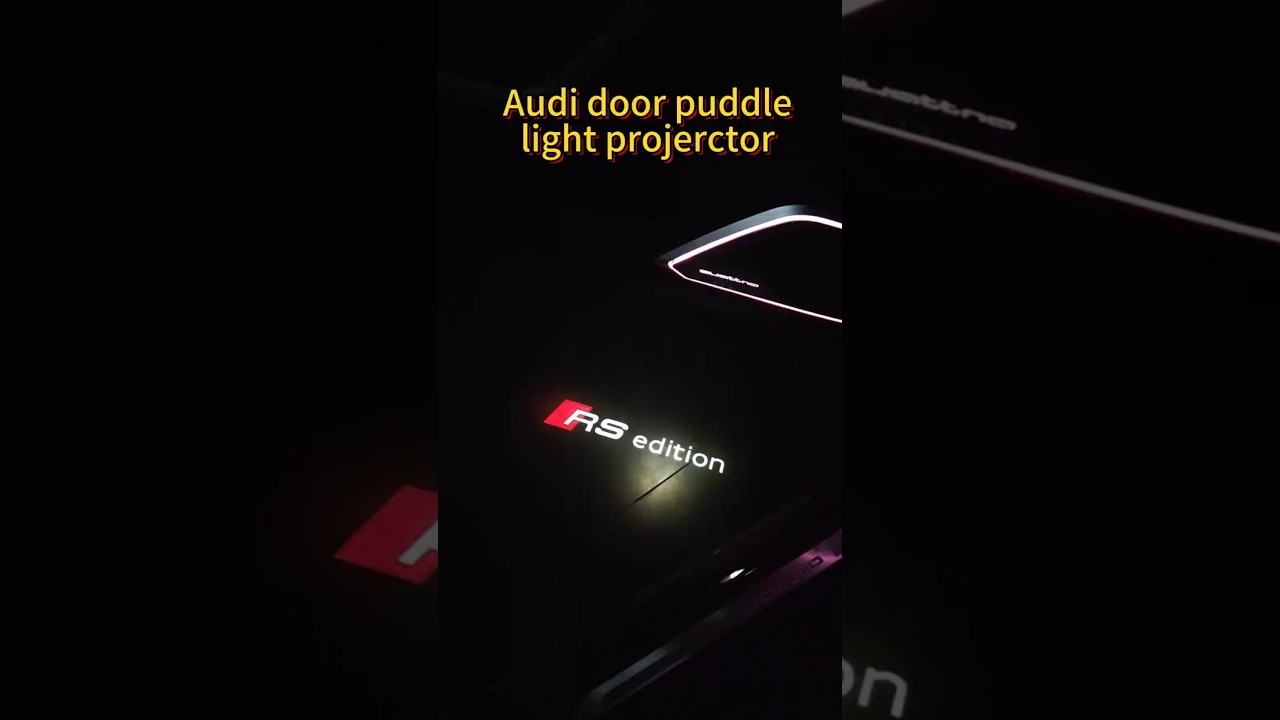 How to install Audi door puddle light projector - Simple And Easy Step By Step Guide