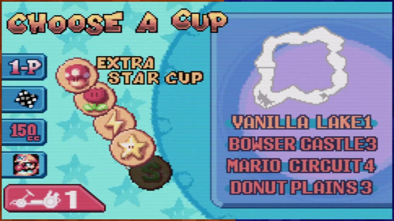 Mario Kart: Super Circuit Gameplay No Commentary #5 (CRT-Easymode)