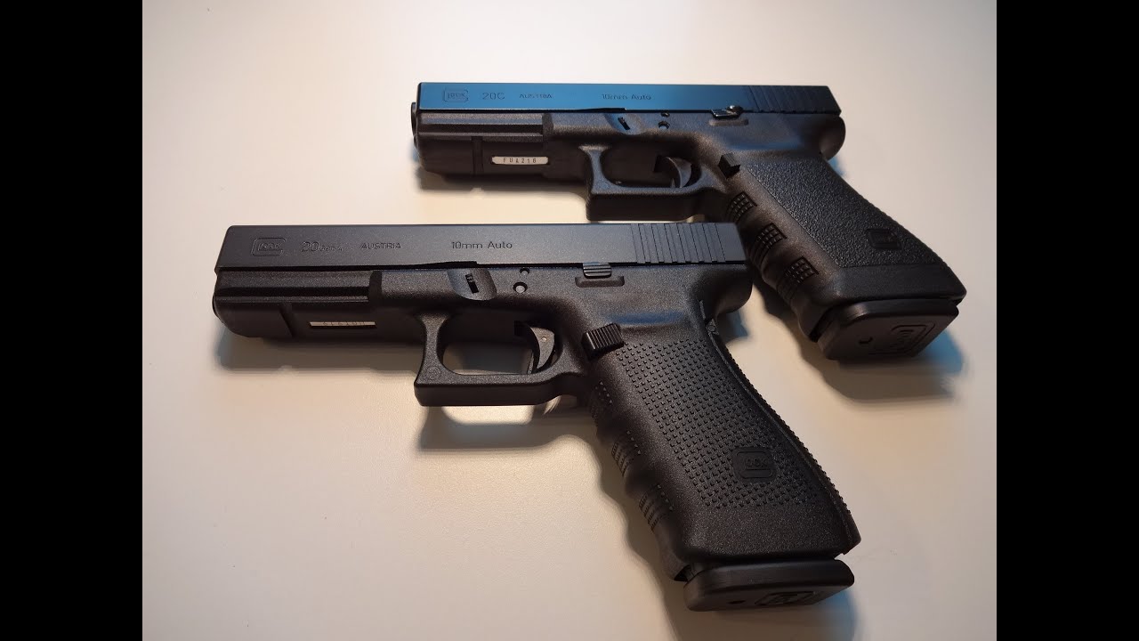 Glock 20C Gen3 и Glock 20 Gen4