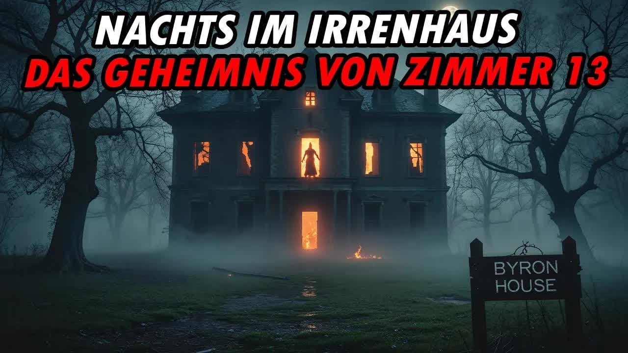 Nachts im IRRENHAUS   Das Geheimnis von Zimmer 13 #gruselhörbuch #creepypasta ｜