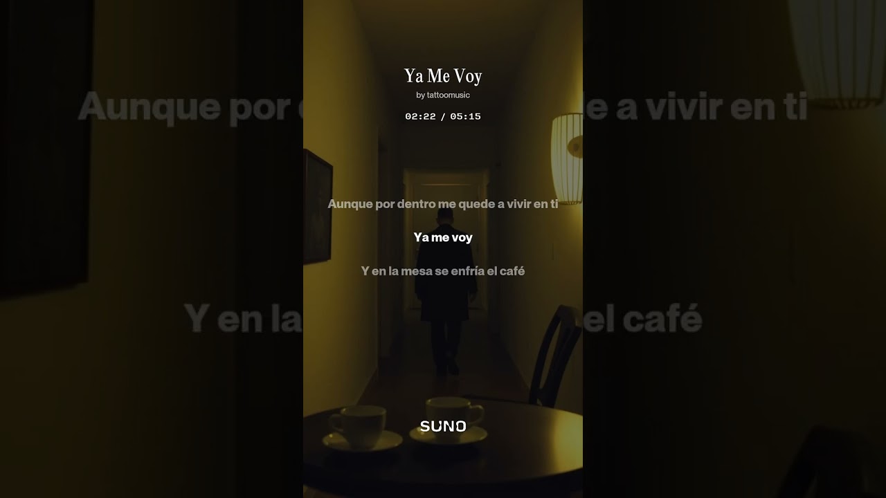 Ya Me Voy 