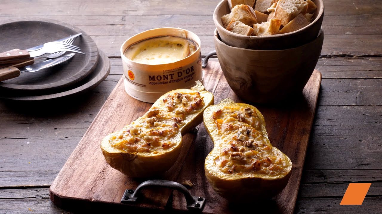 #butternut farcie au Mont d'Or