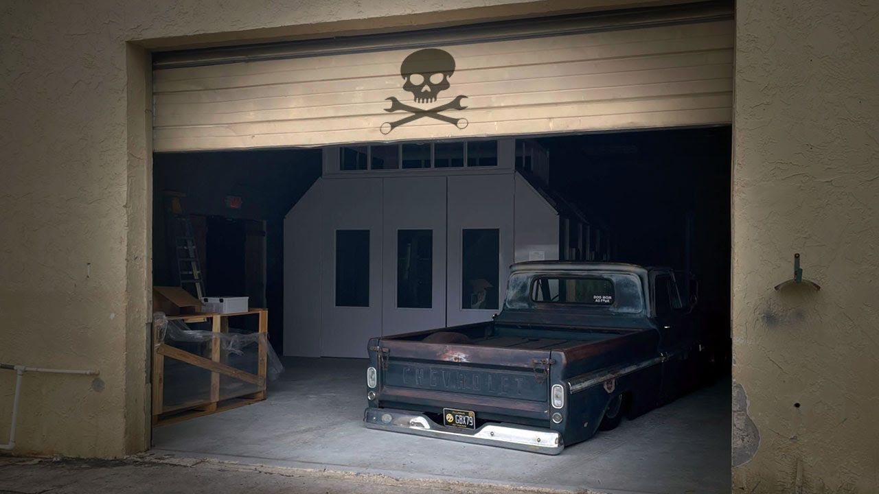 My Bagged '66 C10 & New Shop