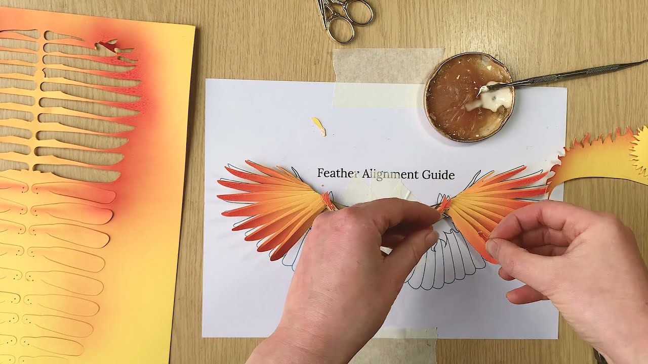 Paper Wing Assembly Patreon Member Downloadable Files