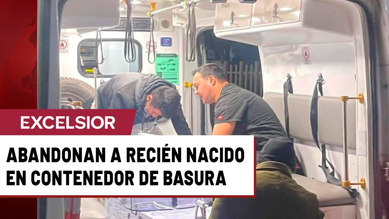 Abandonan a recién nacido en contenedor de basura en Hermosillo; su estado de salud es delicado