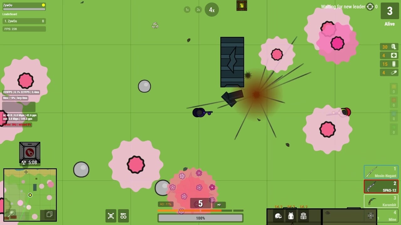 Aversion 1v1 | Zywoo vs Chicken | Laggy Chihiro